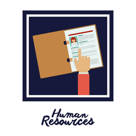 Human resources digital design, vector illustration のイラスト素材