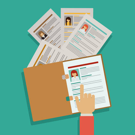 Human resources digital design, vector illustration eps 10のイラスト素材