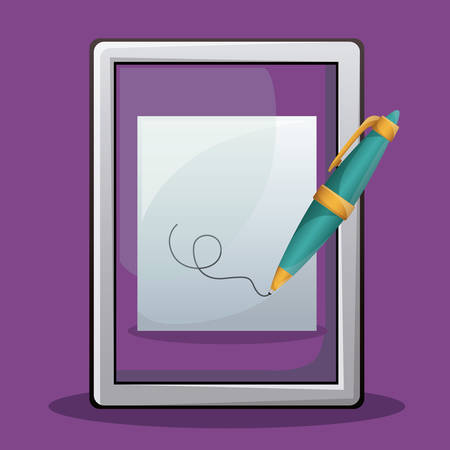 Social Media digital design, vector illustration のイラスト素材