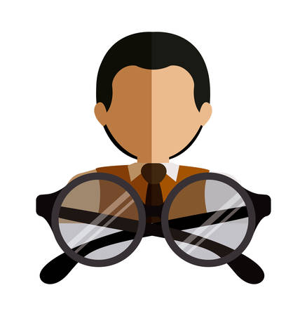 Glasses digital design, vector illustration eps 10のイラスト素材