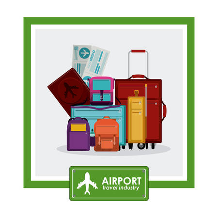 Airport digital design, vector illustration eps 10のイラスト素材