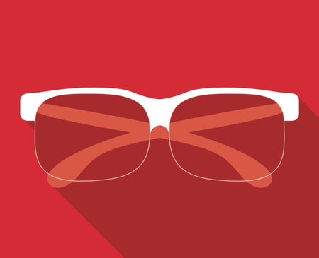 Glasses digital design, vector illustration eps 10