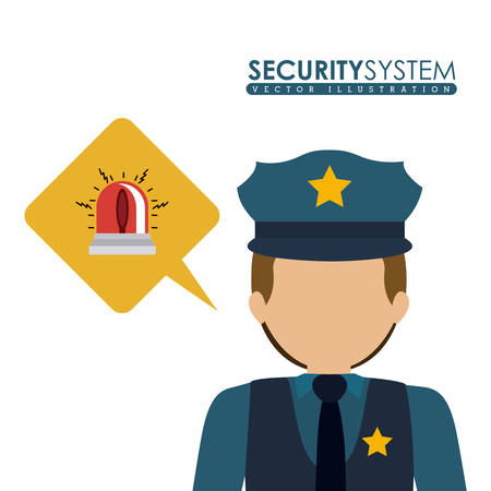 Security System digital design, vector illustration eps 10のイラスト素材