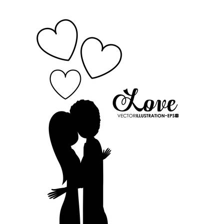 Love digital design, vector illustration eps 10のイラスト素材