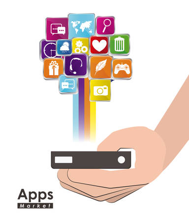 Technology digital design, vector illustration eps 10のイラスト素材