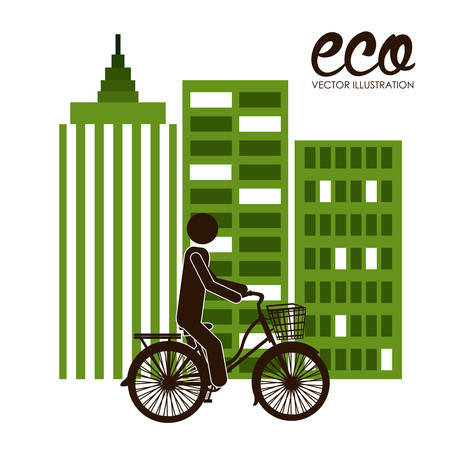 Bike lifestyle  digital design, vector illustration eps 10のイラスト素材