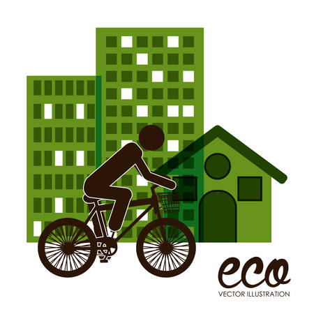 Bike lifestyle  digital design, vector illustration eps 10のイラスト素材