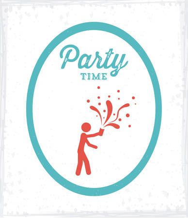 Party digital design, vector illustration eps 10のイラスト素材