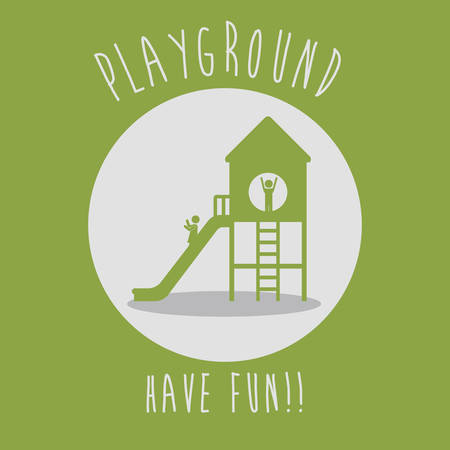 Playground digital design, vector illustration eps 10のイラスト素材