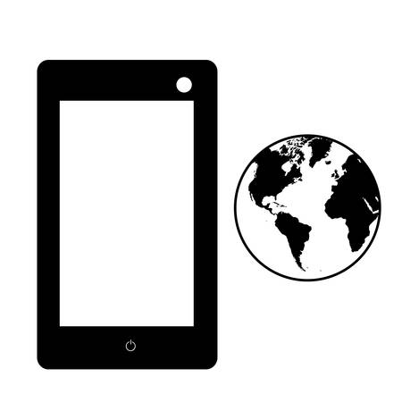 Applications Cloud digital design, vector illustration eps 10のイラスト素材