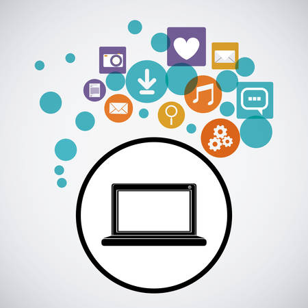 Technology Design digital design, vector illustration eps 10のイラスト素材