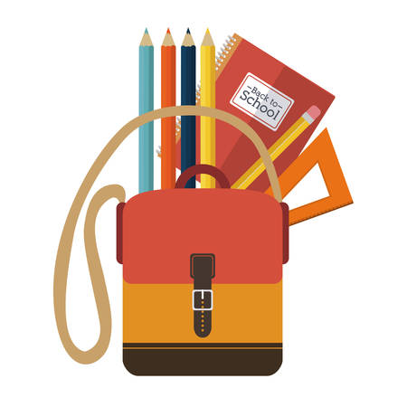 Back to school design, vector illustration のイラスト素材