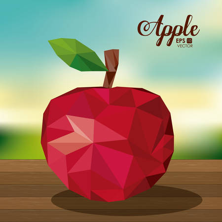 Organic food design, vector illustration のイラスト素材