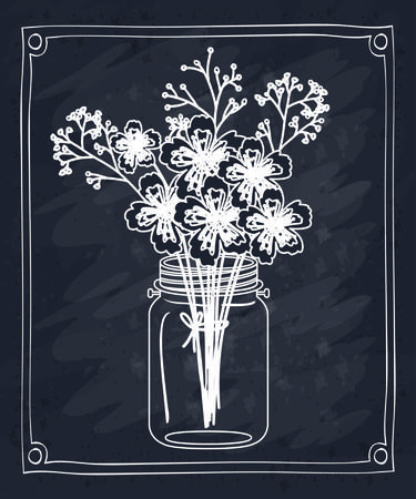 Floral ornament digital design, vector illustration eps 10のイラスト素材