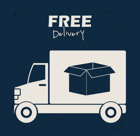 Delivery digital design, vector illustration eps 10のイラスト素材