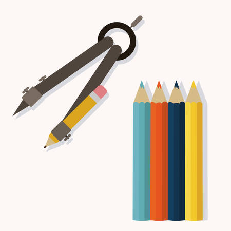 Back to School digital design, vector illustration eps 10のイラスト素材