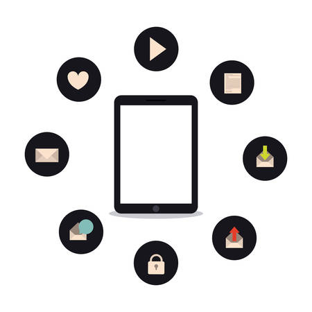 Technology digital design, vector illustration eps 10のイラスト素材