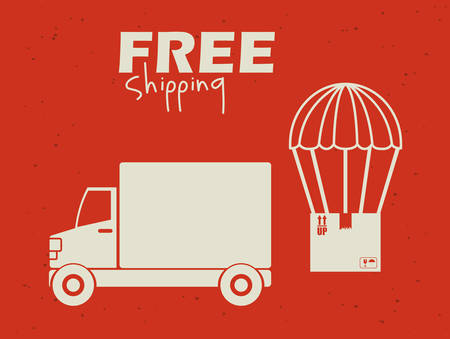 Delivery digital design, vector illustration eps 10のイラスト素材