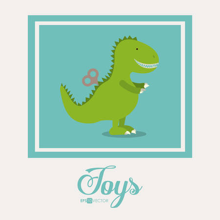 Toys digital design, vector illustration eps 10のイラスト素材