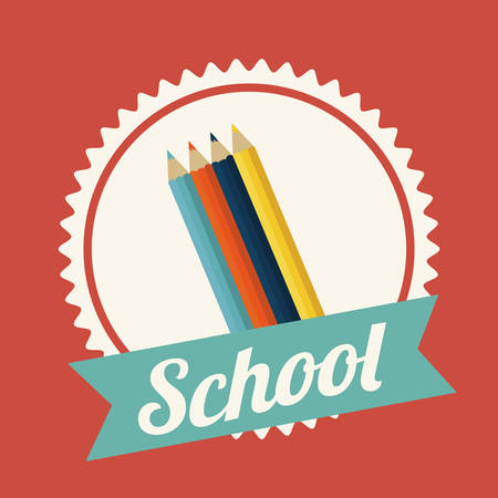 Back to School digital design, vector illustration eps 10のイラスト素材