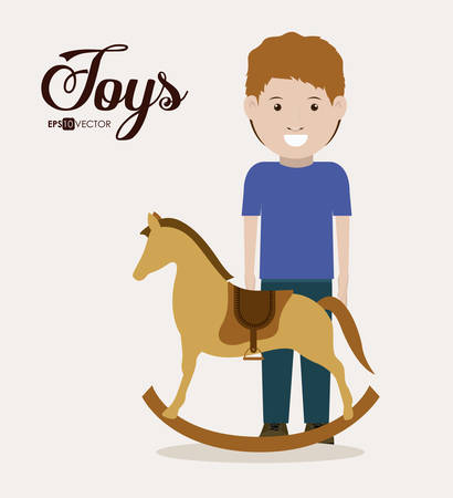 Toys digital design, vector illustration eps 10のイラスト素材