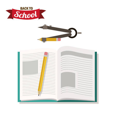 Back to School digital design, vector illustration eps 10のイラスト素材