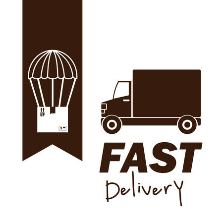 Delivery digital design, vector illustration eps 10のイラスト素材
