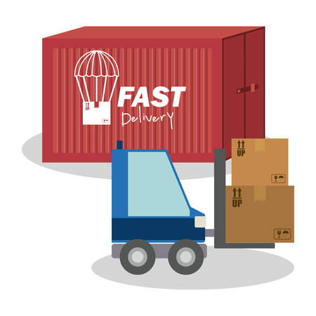 Delivery digital design, vector illustration eps 10のイラスト素材