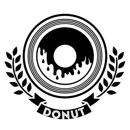 Donuts Shop digital designのイラスト素材