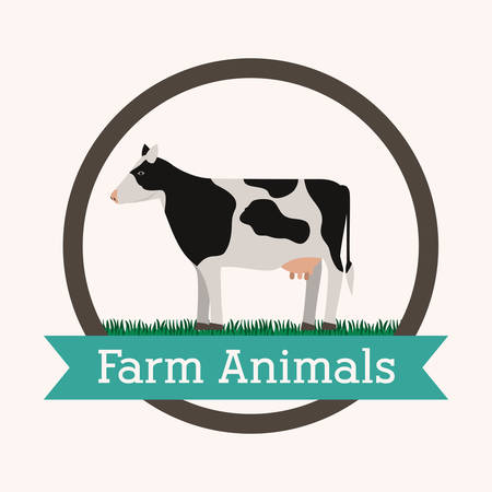 Farm Food digital designのイラスト素材