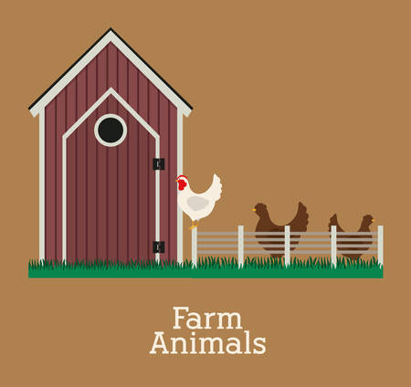 Farm Food digital designのイラスト素材