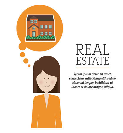 Real Estate digital designのイラスト素材