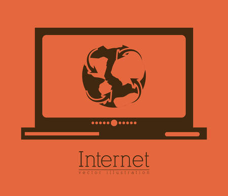 Internet digital designのイラスト素材