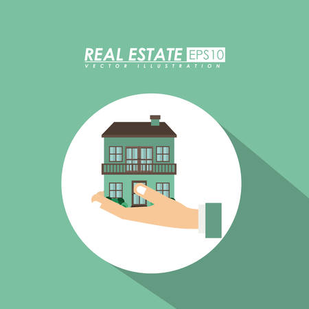 Real Estate digital designのイラスト素材
