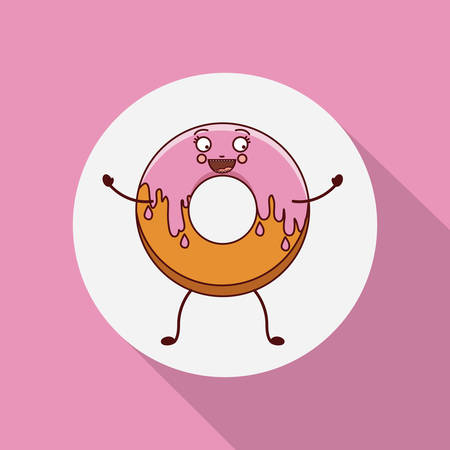 Donuts Shop digital designのイラスト素材