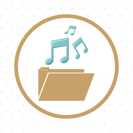 Music digital designsのイラスト素材