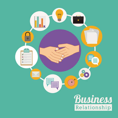 Business digital design, vector illustrationのイラスト素材