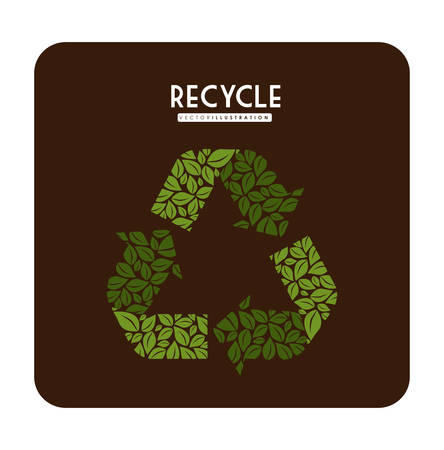 Eco digital design, vector illustration  のイラスト素材