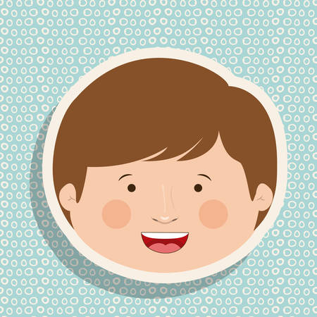 Boy design, vector illustration eps 10のイラスト素材
