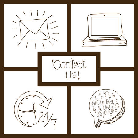 Call center digital design, vector illustration eps 10のイラスト素材