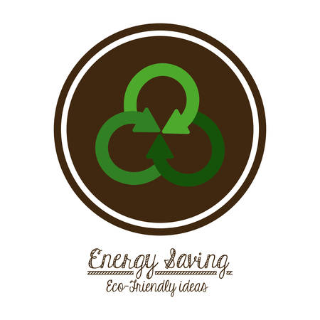 Energy Saving digital design, vector illustration eps 10のイラスト素材