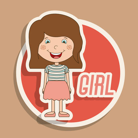 Kids digital design, vector illustration eps 10のイラスト素材