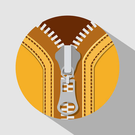 Zipper digital design, vector illustration eps 10のイラスト素材