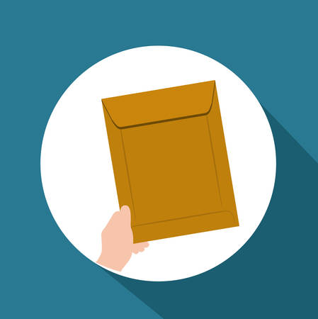Letter digital design, vector illustration   のイラスト素材