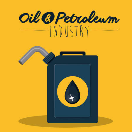 Oil and Petroleum digital design, vector illustration  のイラスト素材