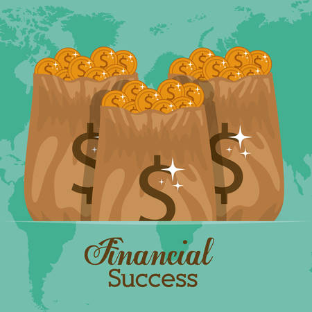 Money digital design, vector illustration のイラスト素材