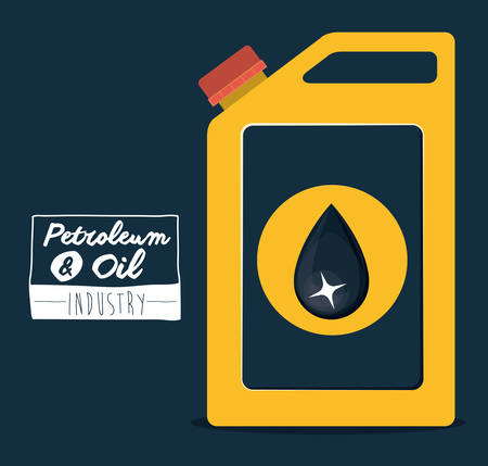 Oil and Petroleum digital design, vector illustration  のイラスト素材