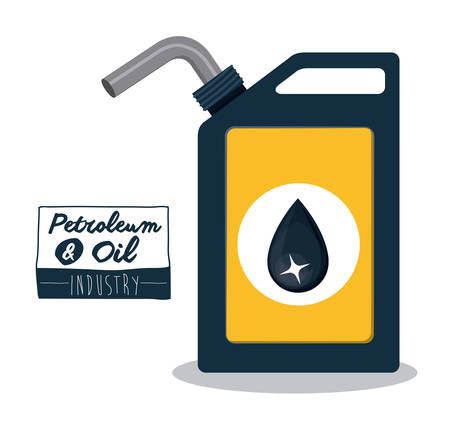 Oil and Petroleum digital design, vector illustration のイラスト素材