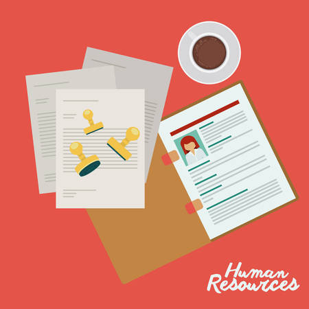 Human resources design, vector illustration eps 10のイラスト素材
