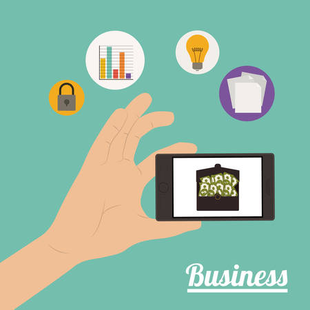 Business digital design, vector illustration eps 10のイラスト素材